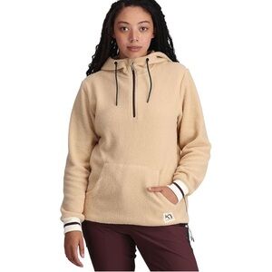 Kari Traa womens rothe fleece hoodie size small
